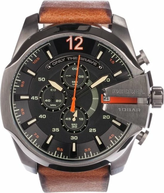 Korting 🥰 Diesel Mega Chief DZ4343 Herenhorloge 51 Mm - Grijs 👏 3 Korting 🥰 Diesel Mega Chief DZ4343 Herenhorloge 51 Mm - Grijs 👏