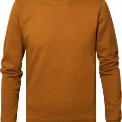 Beste Pirce ๐ Petrol Industries - Heren Unicolor Sweater - Bruin - Maat L โญ