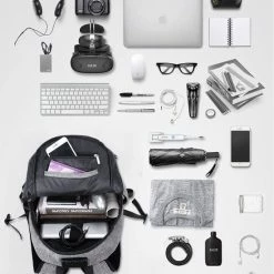 Beste Verkoop 🌟 IGOODS - USB Computer Rugtas Met Lader - Waterdicht - Met Sleutelcode - 15,6 Inch - Grijs 🔥 13 Beste Verkoop 🌟 IGOODS - USB Computer Rugtas Met Lader - Waterdicht - Met Sleutelcode - 15,6 Inch - Grijs 🔥 -Nike shop 550x665 3