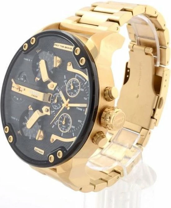 Begroting ❤️ Diesel Mr Daddy 2.0 DZ7333 Herenhorloge 57 Mm - Goudkleurig ✨ 19 Begroting ❤️ Diesel Mr Daddy 2.0 DZ7333 Herenhorloge 57 Mm - Goudkleurig ✨ - Afbeelding 17