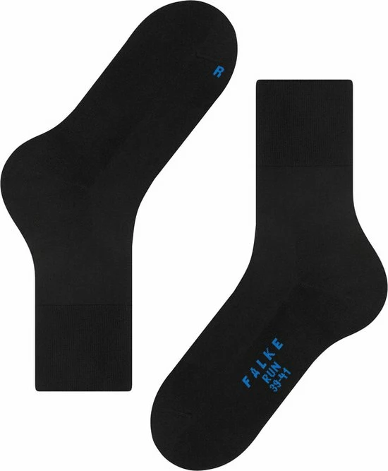 Hete verkoop 😉 FALKE Run Gewatteerd Warm Ademend Hoogwaardig Anti Zweet Zacht Zonder Motief Kleurrijk Hardloop Hoog Katoen Zwart Unisex Sokken - Maat 42-43 👍 7 Hete verkoop 😉 FALKE Run Gewatteerd Warm Ademend Hoogwaardig Anti Zweet Zacht Zonder Motief Kleurrijk Hardloop Hoog Katoen Zwart Unisex Sokken - Maat 42-43 👍 - Afbeelding 5