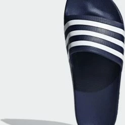 Beste deal ⌛ Adidas Adilette Aqua Heren Slippers - Dark Blue/Ftwr White/Dark Blue - Maat 40.5 🔔 -Nike shop 550x667 8
