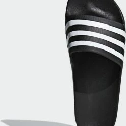 Aanbiedingen 👏 Adidas Adilette Aqua Heren Slippers - Core Black/Ftwr White/Core Black - Maat 47 🔥 -Nike shop 550x670 4