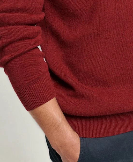 Groothandel 🎉 Superdry Vintage Emb Cotton Cash Henley Quarter Zip Heren Trui - Maat M 🎉 4 Groothandel 🎉 Superdry Vintage Emb Cotton Cash Henley Quarter Zip Heren Trui - Maat M 🎉 - Afbeelding 2