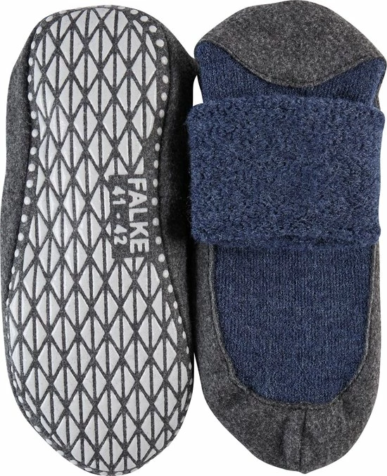 Goedkoop ❤️ FALKE Cosyshoe Slofsokken Comfortabel Warm Winter Antislip Ondoorzichtig Zacht Mid-rise Met Vilten Zool Zonder Motief Met Noppen Merinowol Blauw Heren Sokken - Maat 37-38 🌟 7 Goedkoop ❤️ FALKE Cosyshoe Slofsokken Comfortabel Warm Winter Antislip Ondoorzichtig Zacht Mid-rise Met Vilten Zool Zonder Motief Met Noppen Merinowol Blauw Heren Sokken - Maat 37-38 🌟 - Afbeelding 5