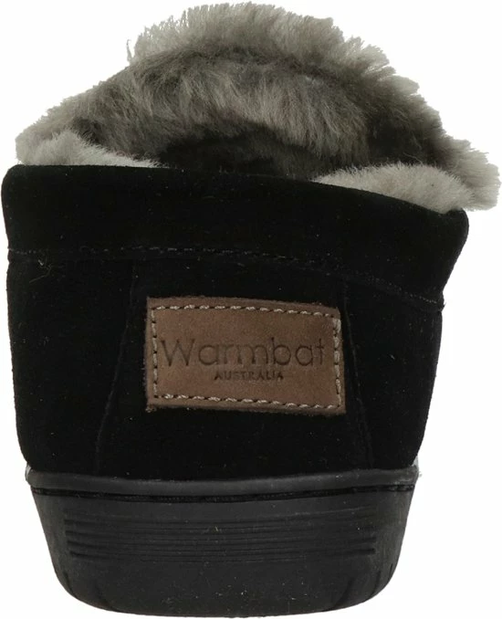 Korting 💯 Warmbat Grizzly Suede Heren Pantoffels - Black - Maat 46 😍 4 Korting 💯 Warmbat Grizzly Suede Heren Pantoffels - Black - Maat 46 😍 - Afbeelding 2