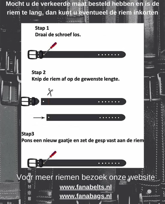 Korting ๐ฅฐ Fana Belts Echt Leren Riem Dames/heren Grote Maat - Taille: 150 Cm - Totale Lengte Riem 160 Cm - Extra Lange Riem - Heren Riem XXXL Riem - Riem Grote Maat ๐ 8 Korting ๐ฅฐ Fana Belts Echt Leren Riem Dames/heren Grote Maat - Taille: 150 Cm - Totale Lengte Riem 160 Cm - Extra Lange Riem - Heren Riem XXXL Riem - Riem Grote Maat ๐ - Afbeelding 6