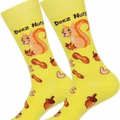 Gloednieuw ๐ Malinsi Grappige Sokken - Deez Nutz - Heren En Dames - Onesize - Huissokken - Cadeau Man Vrouw - Verjaardag - Sinterklaas & Kerst ๐
