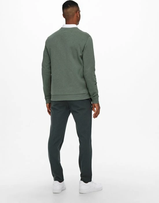 Gloednieuw 🛒 ONLY & SONS ONSCERES CREW NECK NOOS Heren Trui - Maat L 👍 4 Gloednieuw 🛒 ONLY & SONS ONSCERES CREW NECK NOOS Heren Trui - Maat L 👍 - Afbeelding 2