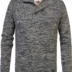 Beste deal ๐ Petrol Industries - Heren Gebreide Trui - Zwart - Maat XXL โ