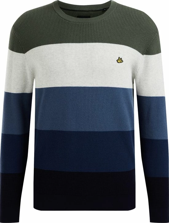 Aanbiedingen ✨ WE Fashion Heren Trui Met Colourblock En Structuur 🎉 3 Aanbiedingen ✨ WE Fashion Heren Trui Met Colourblock En Structuur 🎉