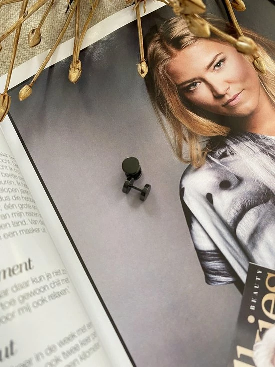 Goedkoopste π€© Joboly Zwarte Cirkel Ronde Oorbellen - Dames, Heren - Zwart 𧨠5 Goedkoopste π€© Joboly Zwarte Cirkel Ronde Oorbellen - Dames, Heren - Zwart 𧨠- Afbeelding 3