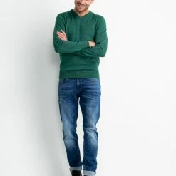 Goedkoop 🤩 Petrol Industries - Heren Fijngebreide Pullover - Groen - Maat XXL 😉 -Nike shop 550x733 117