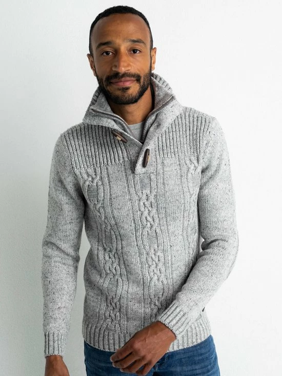 Beste Pirce ๐งจ Petrol Industries - Heren Gebreide Kabel Trui - - Maat S ๐ 4 Beste Pirce ๐งจ Petrol Industries - Heren Gebreide Kabel Trui - - Maat S ๐ - Afbeelding 2