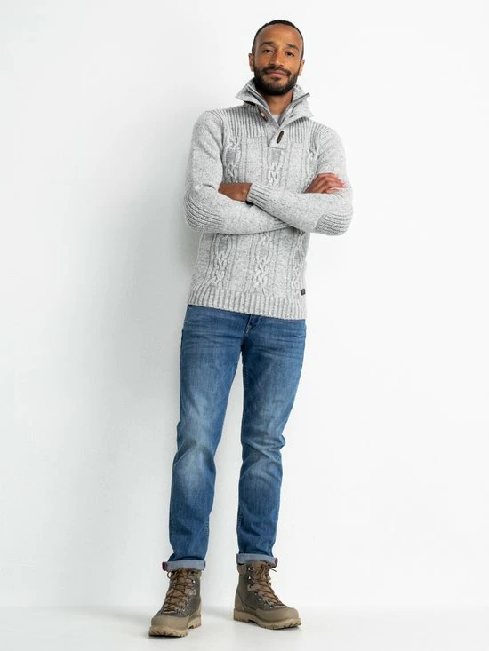 Beste Pirce ๐งจ Petrol Industries - Heren Gebreide Kabel Trui - - Maat S ๐ 6 Beste Pirce ๐งจ Petrol Industries - Heren Gebreide Kabel Trui - - Maat S ๐ - Afbeelding 4