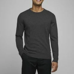 Hete verkoop 🔔 JACK & JONES JACK&JONES JJEBASIC KNIT CREW NECK NOOS Heren Trui - Maat L 🥰 -Nike shop 550x733 186