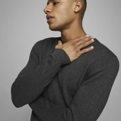 Hete verkoop 🔔 JACK & JONES JACK&JONES JJEBASIC KNIT CREW NECK NOOS Heren Trui - Maat L 🥰 -Nike shop 550x733 189