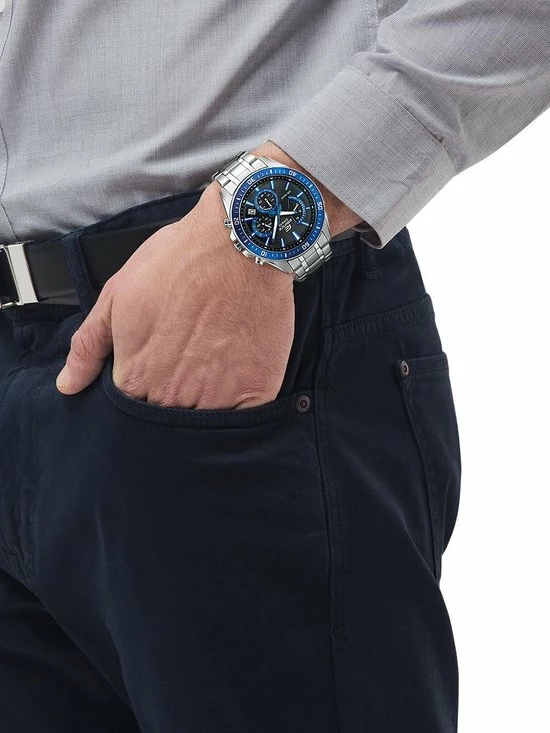 Uitgang 👍 Casio Edifice EFR-552D-1A2VUEF Heren Horloge - 45 Mm 😍 10 Uitgang 👍 Casio Edifice EFR-552D-1A2VUEF Heren Horloge - 45 Mm 😍 - Afbeelding 8