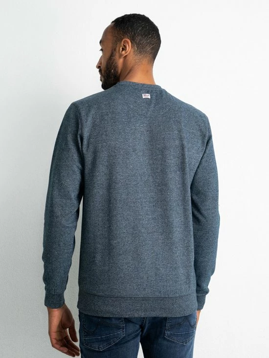Hete verkoop ⭐ Petrol Industries - Heren Crewneck Sweater Gemeleerd - Blauw - Maat M 🛒 5 Hete verkoop ⭐ Petrol Industries - Heren Crewneck Sweater Gemeleerd - Blauw - Maat M 🛒 - Afbeelding 3