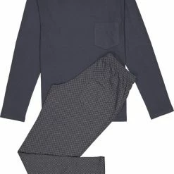 Top 10 ❤️ Schiesser Heren Pyjama - Antraciet - Maat XXXL 😍