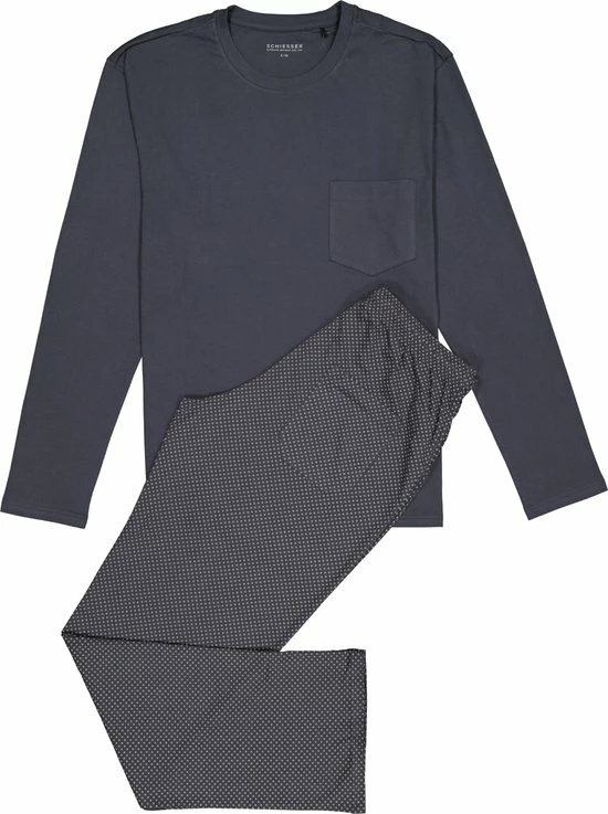 Top 10 β€οΈ Schiesser Heren Pyjama - Antraciet - Maat XXXL π 3 Top 10 β€οΈ Schiesser Heren Pyjama - Antraciet - Maat XXXL π