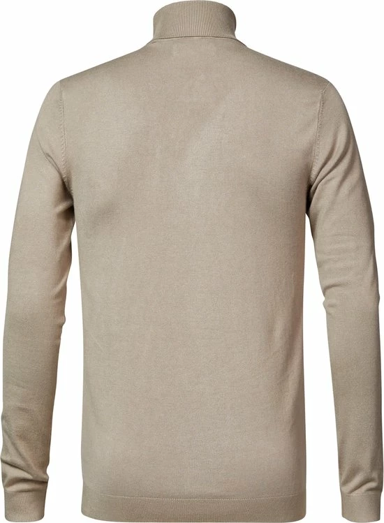 Nieuw 😉 Petrol Industries - Heren Fijngebreide Coltrui - Bruin - Maat M ⭐ 10 Nieuw 😉 Petrol Industries - Heren Fijngebreide Coltrui - Bruin - Maat M ⭐ - Afbeelding 8