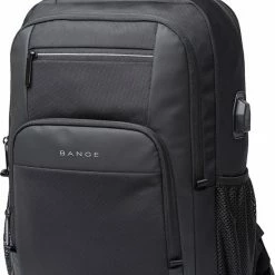 Begroting 👍 ACROPAQ Rugzak - Met Laptopvak 17 Inch, Waterdicht, Voor Dames En Heren, USB Aansluiting - Rugtas Voor Meisje En Jongens- Zwart ❤️