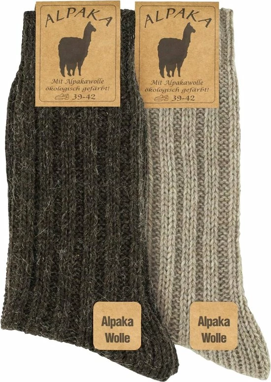 Beste Pirce 👍 Merkloos Alpaca Sokken | GoWith | 2 Paar | Unisex | Heren | Dames | Gezellige Wollen Sokken | Gemaakt Van Extra Dik Alpaca Garen | Gebreide Sokken Voor Heren En Dames | Valentijn Cadeau | Maat: 43-46 | Kleur: Beige En Bruin | 3094 😉 3 Beste Pirce 👍 Merkloos Alpaca Sokken | GoWith | 2 Paar | Unisex | Heren | Dames | Gezellige Wollen Sokken | Gemaakt Van Extra Dik Alpaca Garen | Gebreide Sokken Voor Heren En Dames | Valentijn Cadeau | Maat: 43-46 | Kleur: Beige En Bruin | 3094 😉