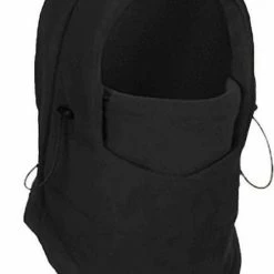Aanbiedingen ๐ San Vitale Balaclava - Bivakmuts - Ski / Snowboard Face Mask - Nekwarmer - Scooter Muts / Unisex - One Size - Fleece Zwart ๐งจ