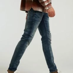 Aanbiedingen 🔔 Chasin' 👖 Jeans Slim-fit 👖 Jeans EGO Vann Blauw Maat W36L36 🎉 -Nike shop 550x783 10