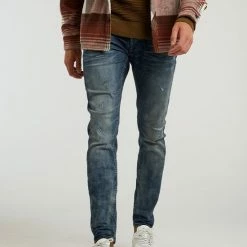 Aanbiedingen 🔔 Chasin' 👖 Jeans Slim-fit 👖 Jeans EGO Vann Blauw Maat W36L36 🎉 -Nike shop 550x783 5