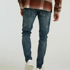 Aanbiedingen 🔔 Chasin' 👖 Jeans Slim-fit 👖 Jeans EGO Vann Blauw Maat W36L36 🎉 -Nike shop 550x783 7