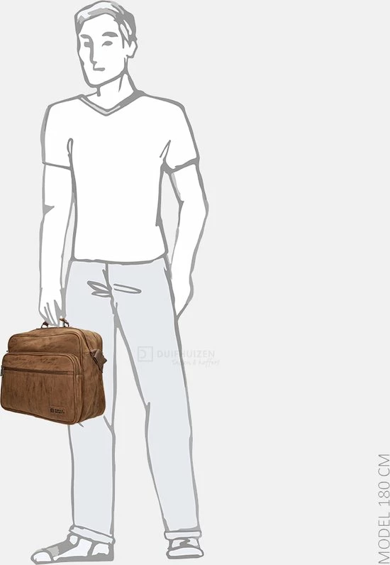 Hete verkoop 😉 Enrico Benetti Rotterdam 66621 Laptoptas Met 15" Laptopvak / Reportertas - Camel ✔️ 9 Hete verkoop 😉 Enrico Benetti Rotterdam 66621 Laptoptas Met 15" Laptopvak / Reportertas - Camel ✔️ - Afbeelding 7