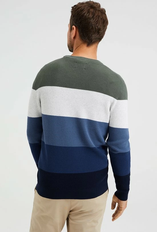 Aanbiedingen ✨ WE Fashion Heren Trui Met Colourblock En Structuur 🎉 4 Aanbiedingen ✨ WE Fashion Heren Trui Met Colourblock En Structuur 🎉 - Afbeelding 2