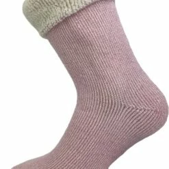 Hete verkoop 👏 SQOTTON Merinowollen Huissok - Roze - Maat 39-42 😉