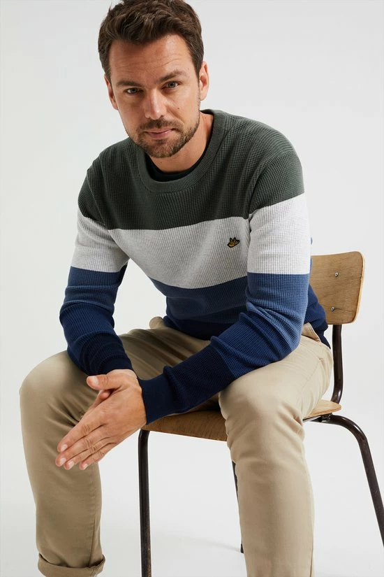 Aanbiedingen ✨ WE Fashion Heren Trui Met Colourblock En Structuur 🎉 7 Aanbiedingen ✨ WE Fashion Heren Trui Met Colourblock En Structuur 🎉 - Afbeelding 5